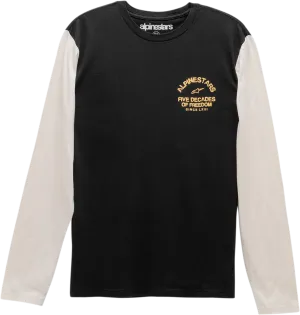 ALPINESTARS Decades Long-Sleeve T-Shirt - Black - 2XL 121174009102X