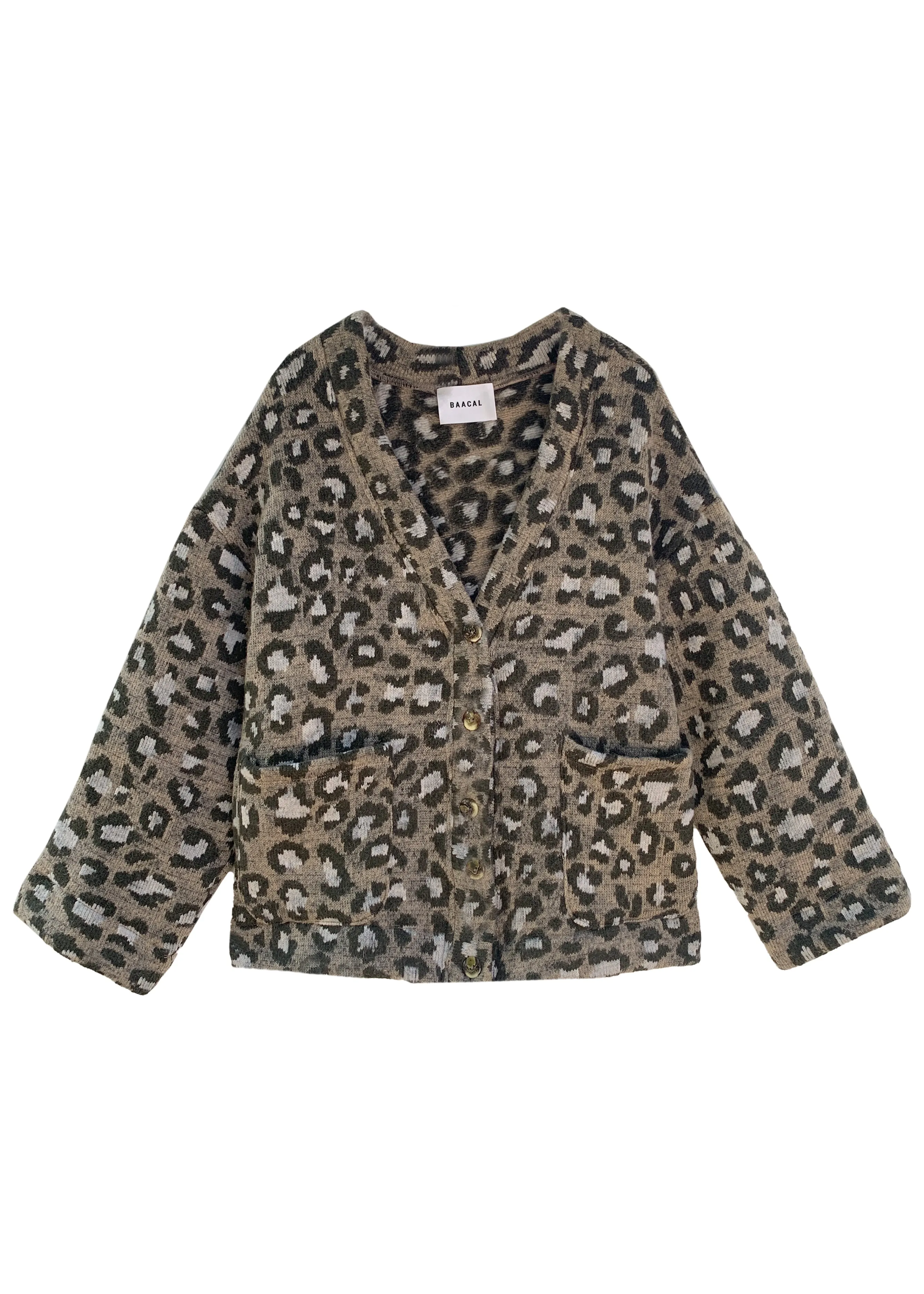 Avril Sweater-Tan Army spots Leopard