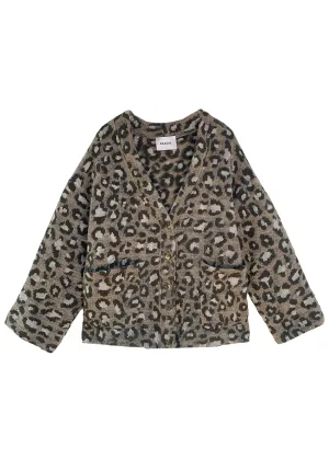 Avril Sweater-Tan Army spots Leopard