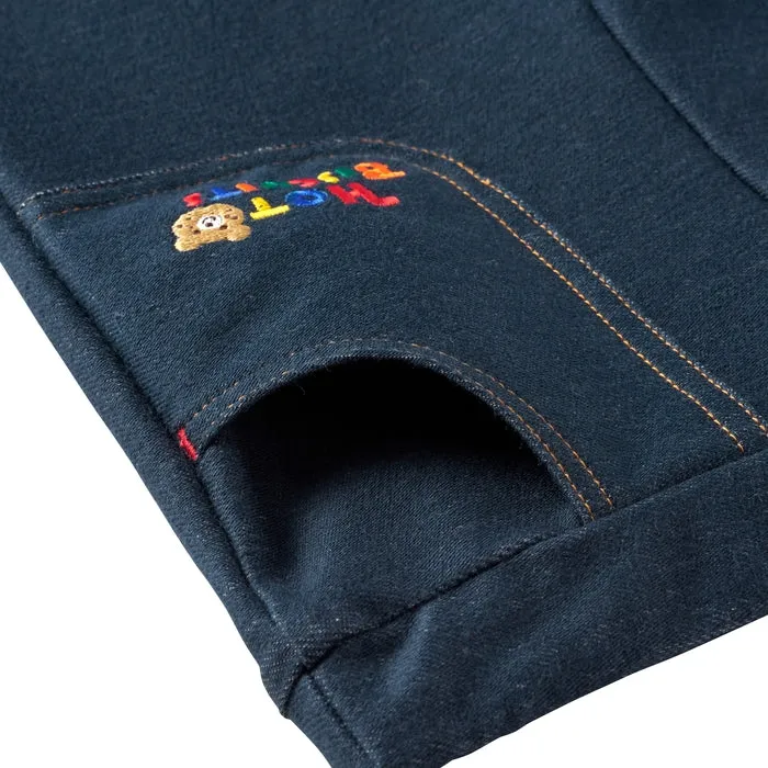 Beans Bear’s Basic Denim Pants