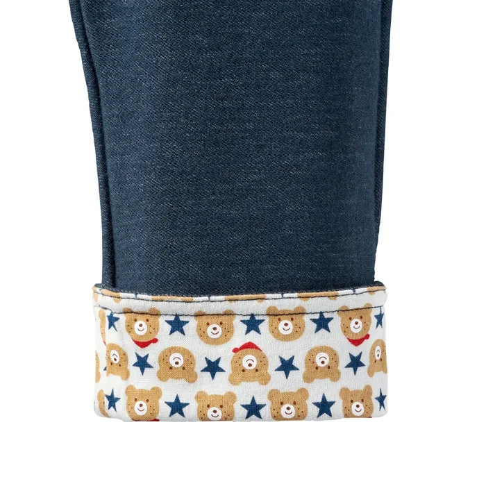 Beans Bear’s Basic Denim Pants