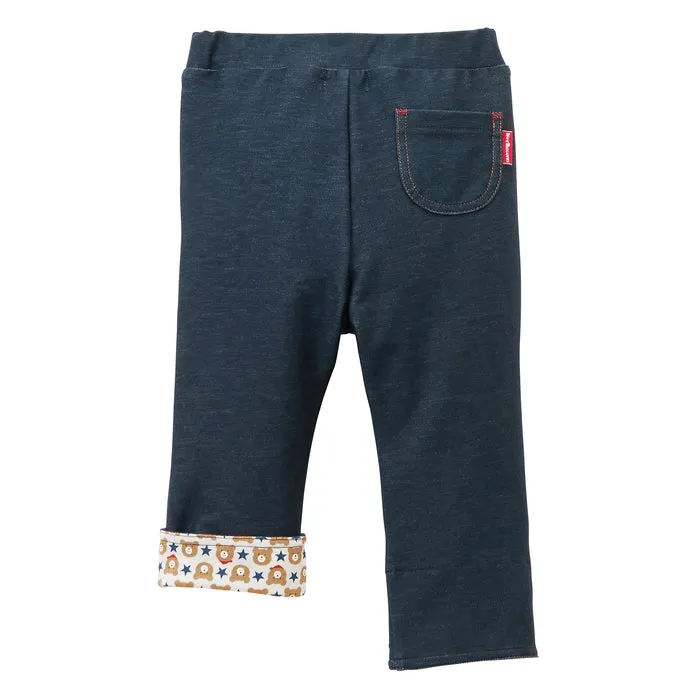 Beans Bear’s Basic Denim Pants