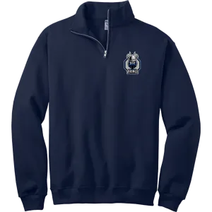 East Coast Vikings (Mens) NuBlend 1/4-Zip Cadet Collar Sweatshirt