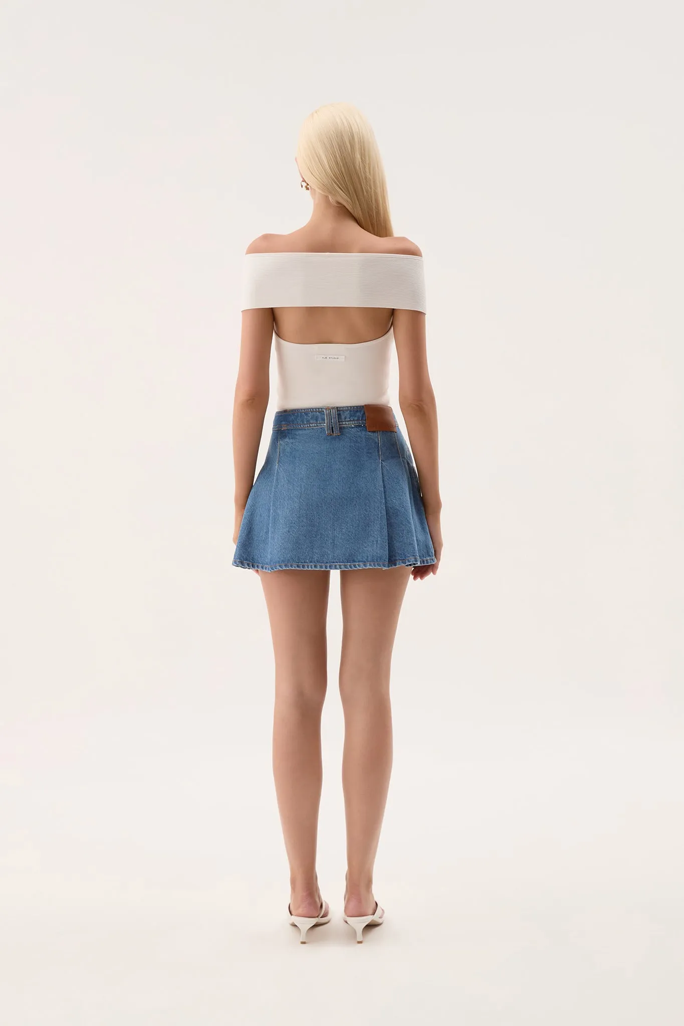 Flynn Denim Mini Skirt