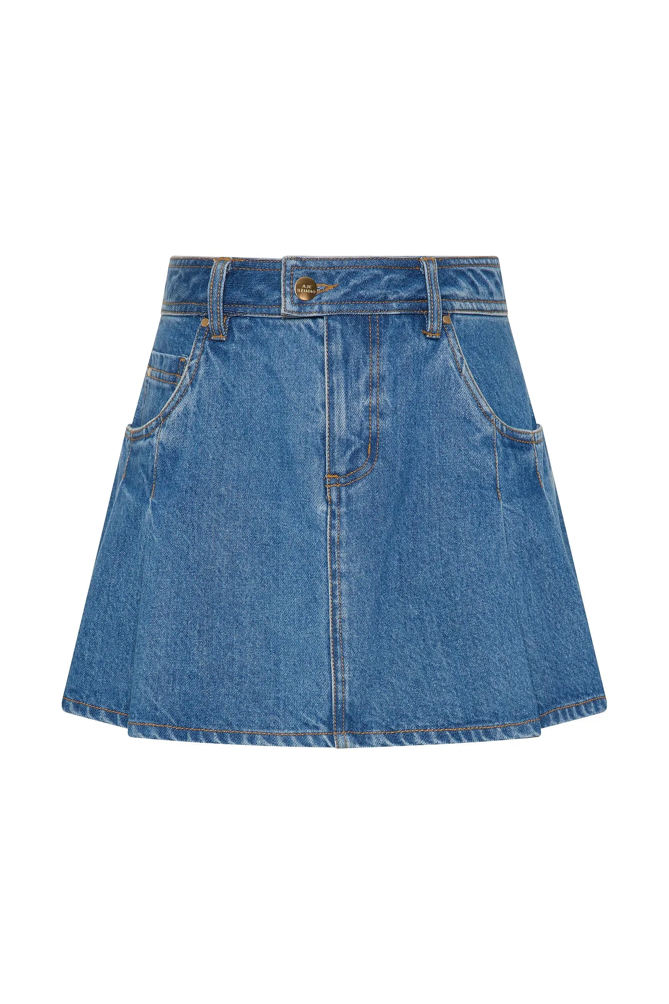 Flynn Denim Mini Skirt