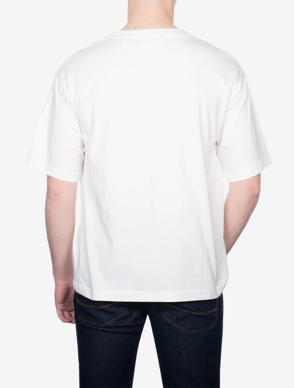 Hawaii Printed Graphic Short Sleeve Shirt Eggshell