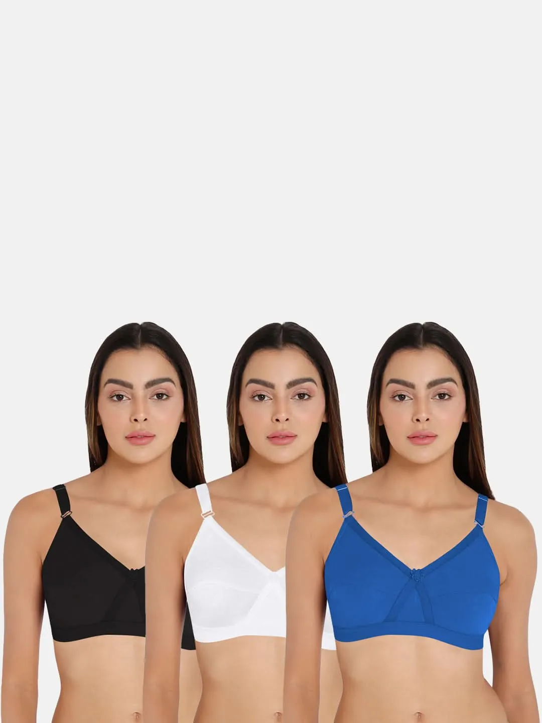 Intimacy Kriss-Kross Def-Bra Special Combo Pack – Supportive and Stylish Bras for Everyday Comfort (C43)