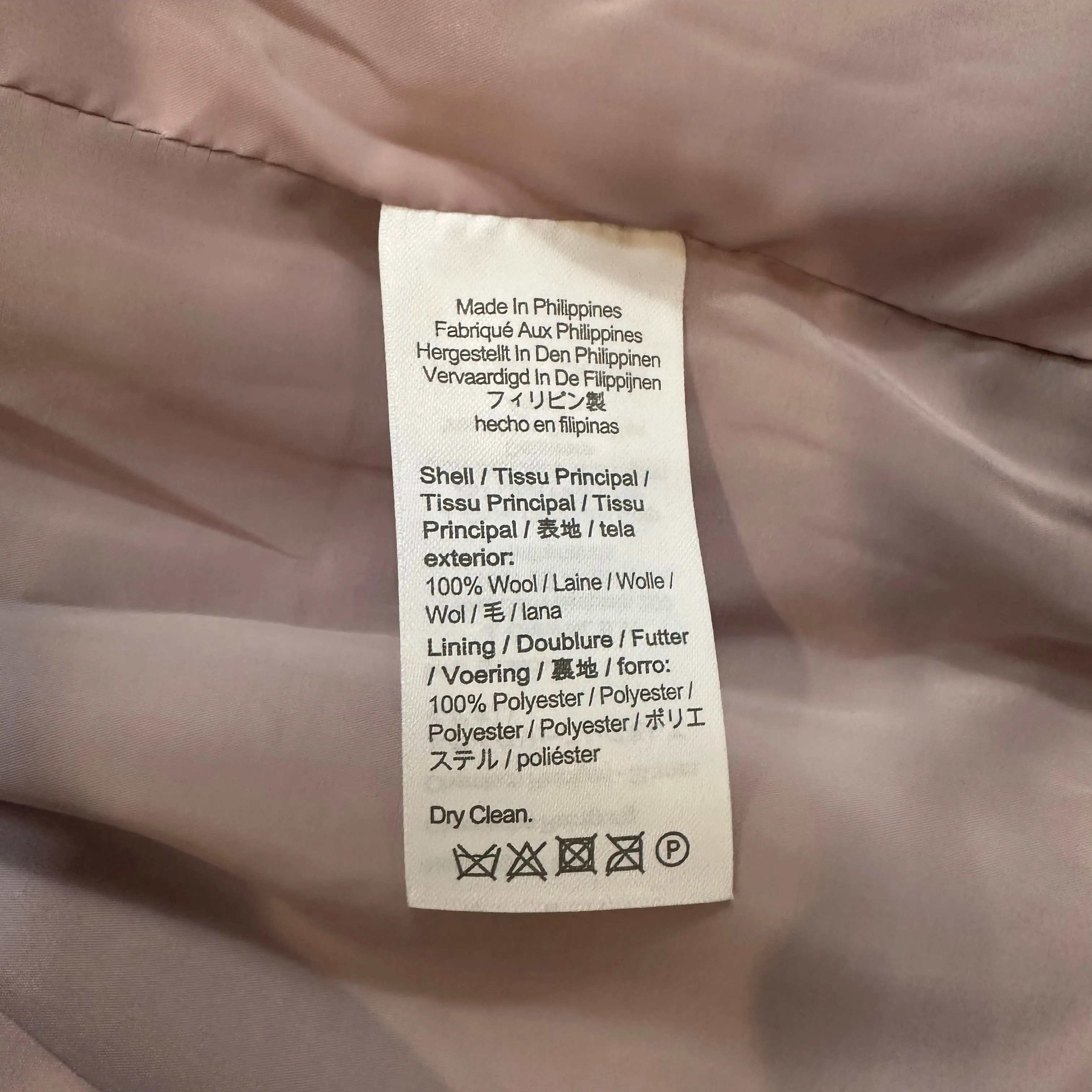 J. Crew Parke Wool Blazer Tweed Pink Mauve Moon Quality British Cloth 8