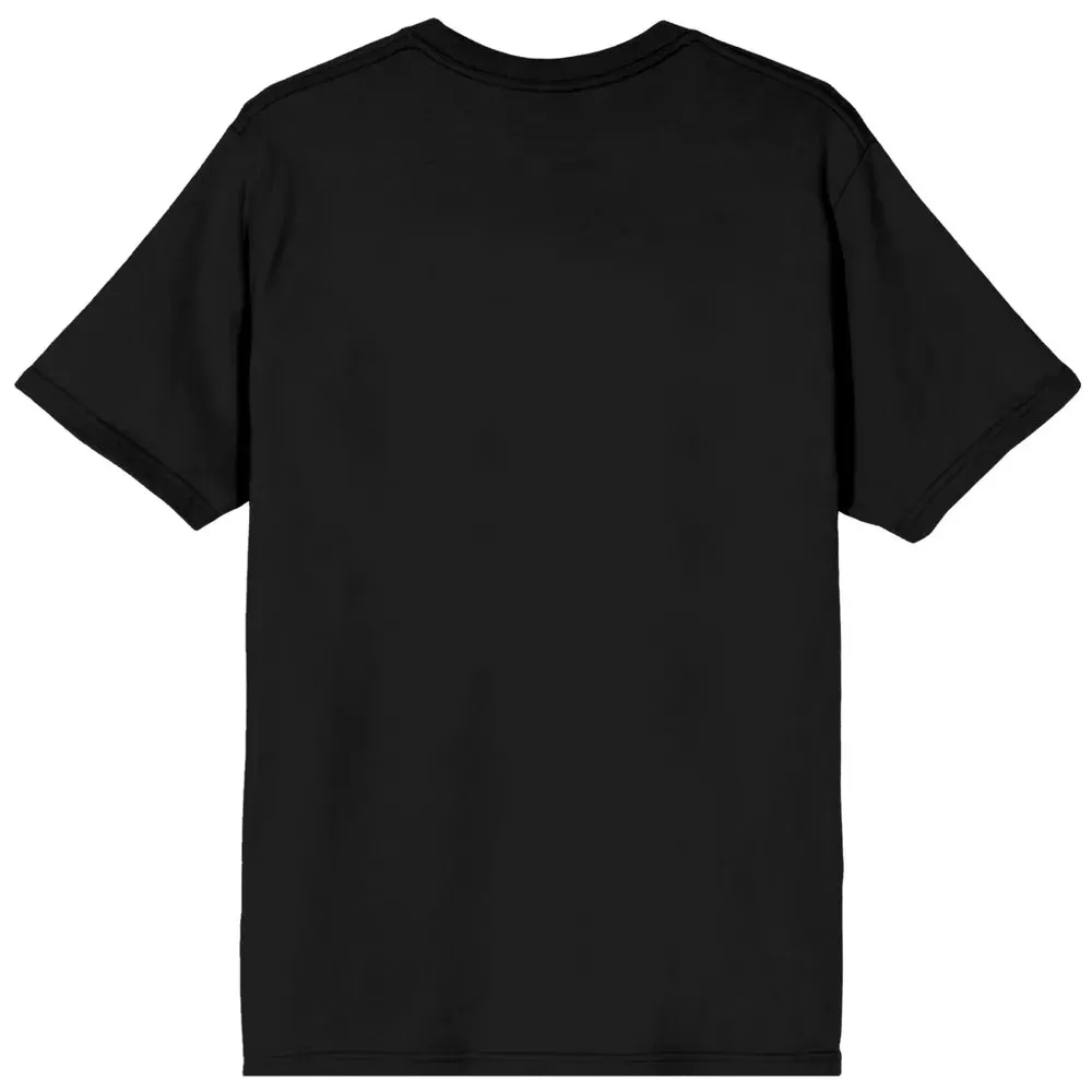 Jack Skellington Lighting Men’s Black Crew Neck T-shirt
