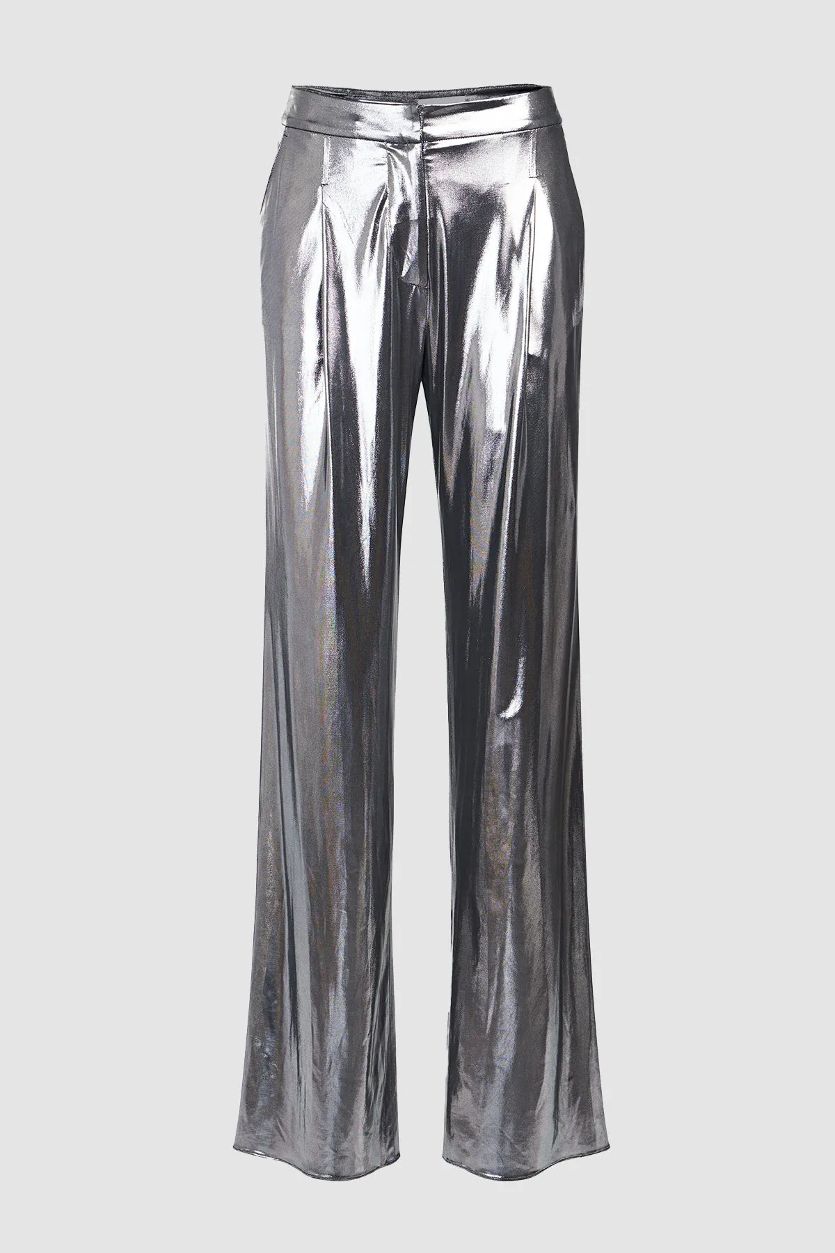 Jess Trousers In Foil Jersey