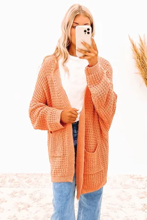 Kendrah Cardigan Peach