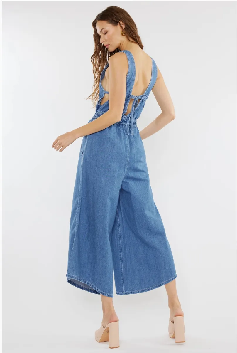 Lexi Denim Romper
