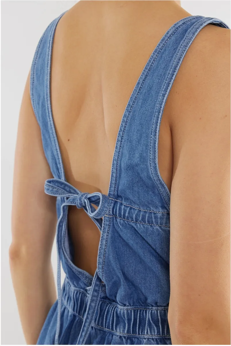 Lexi Denim Romper