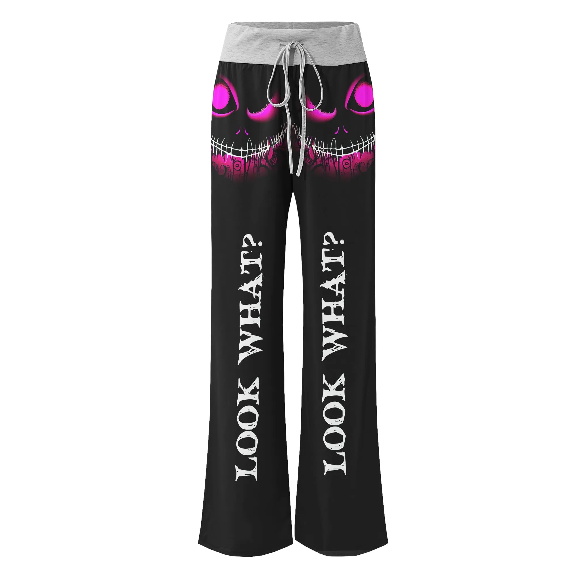 Look What Women's High-waisted Wide Leg Pants