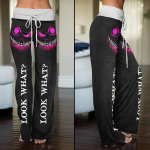 Look What Women's High-waisted Wide Leg Pants