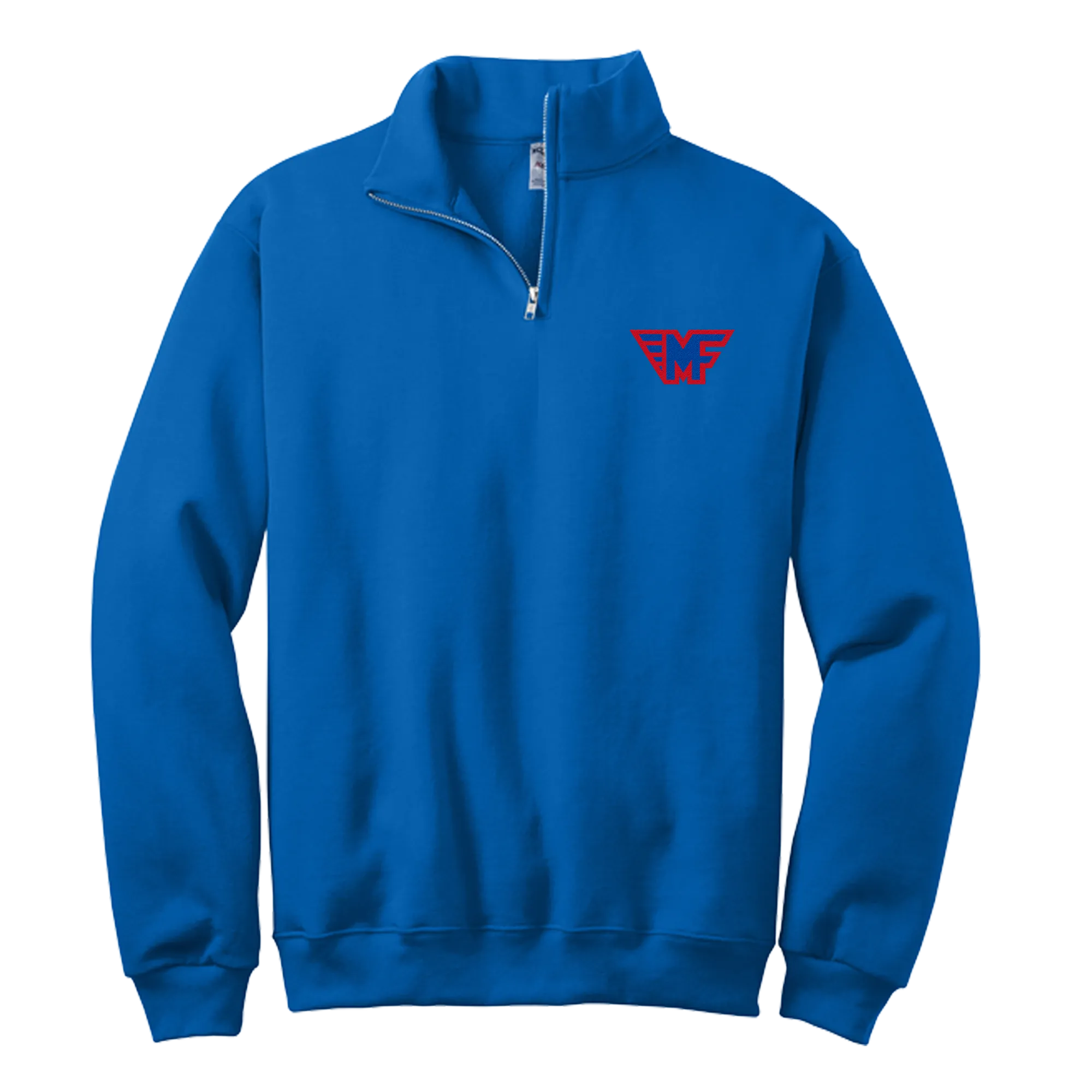 Mid-Fairfield NuBlend 1/4-Zip Cadet Collar Sweatshirt