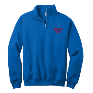 Mid-Fairfield NuBlend 1/4-Zip Cadet Collar Sweatshirt