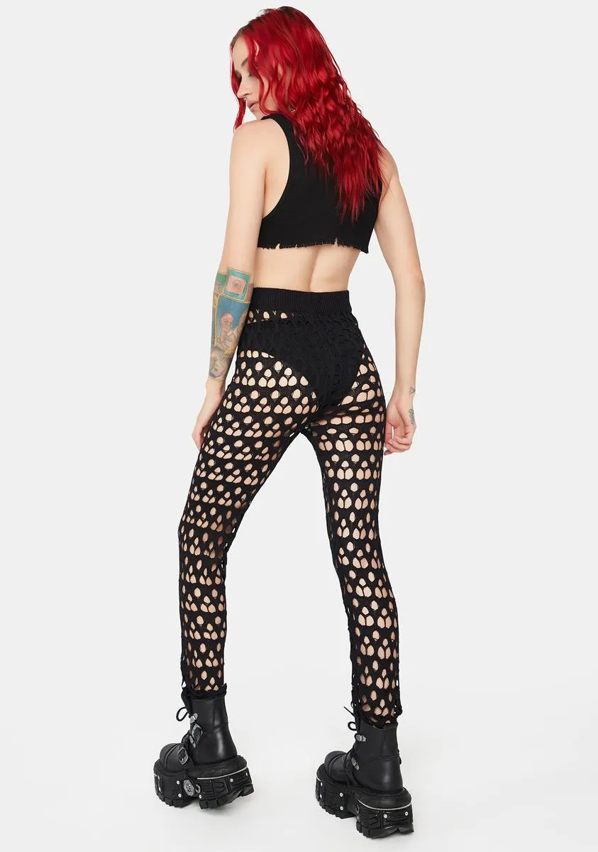 Midnight Festi-Babe Knit Pants