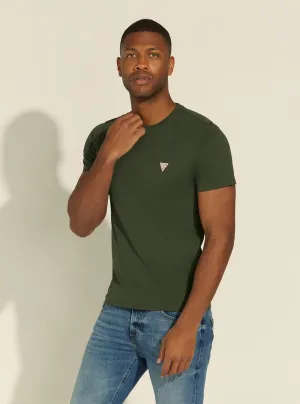 Olive Slim Fit Logo T-Shirt