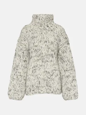 Oversized wool-blend sweater
