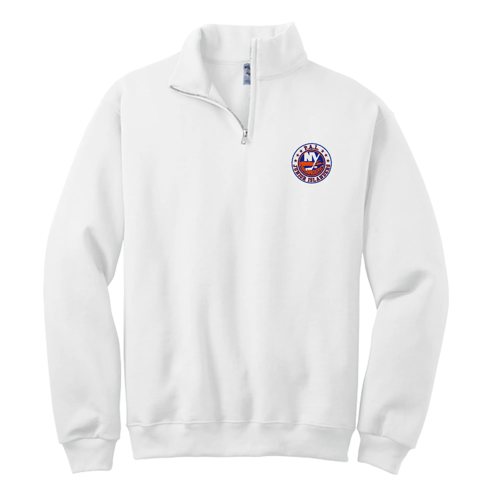PAL Jr. Islanders NuBlend 1/4-Zip Cadet Collar Sweatshirt