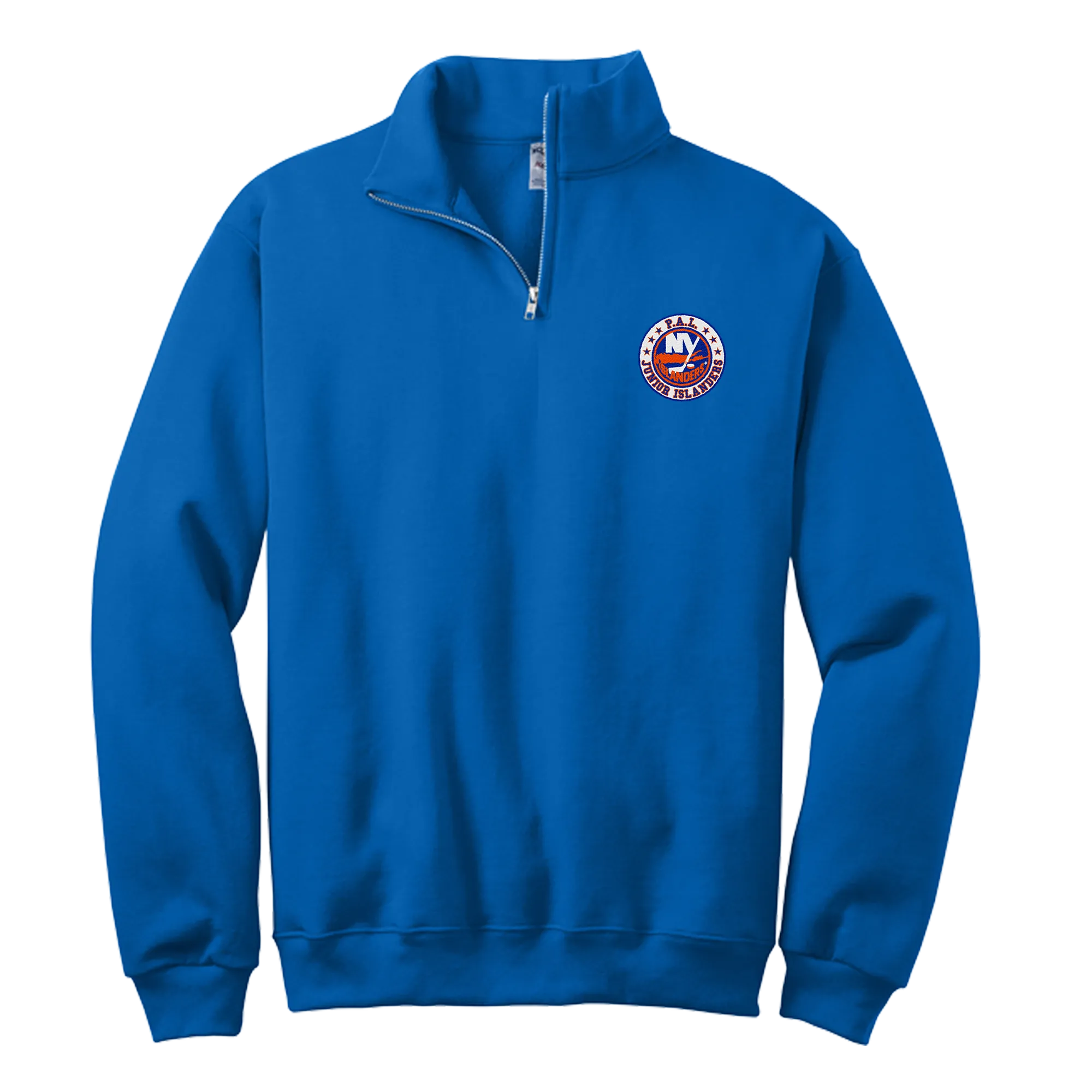 PAL Jr. Islanders NuBlend 1/4-Zip Cadet Collar Sweatshirt
