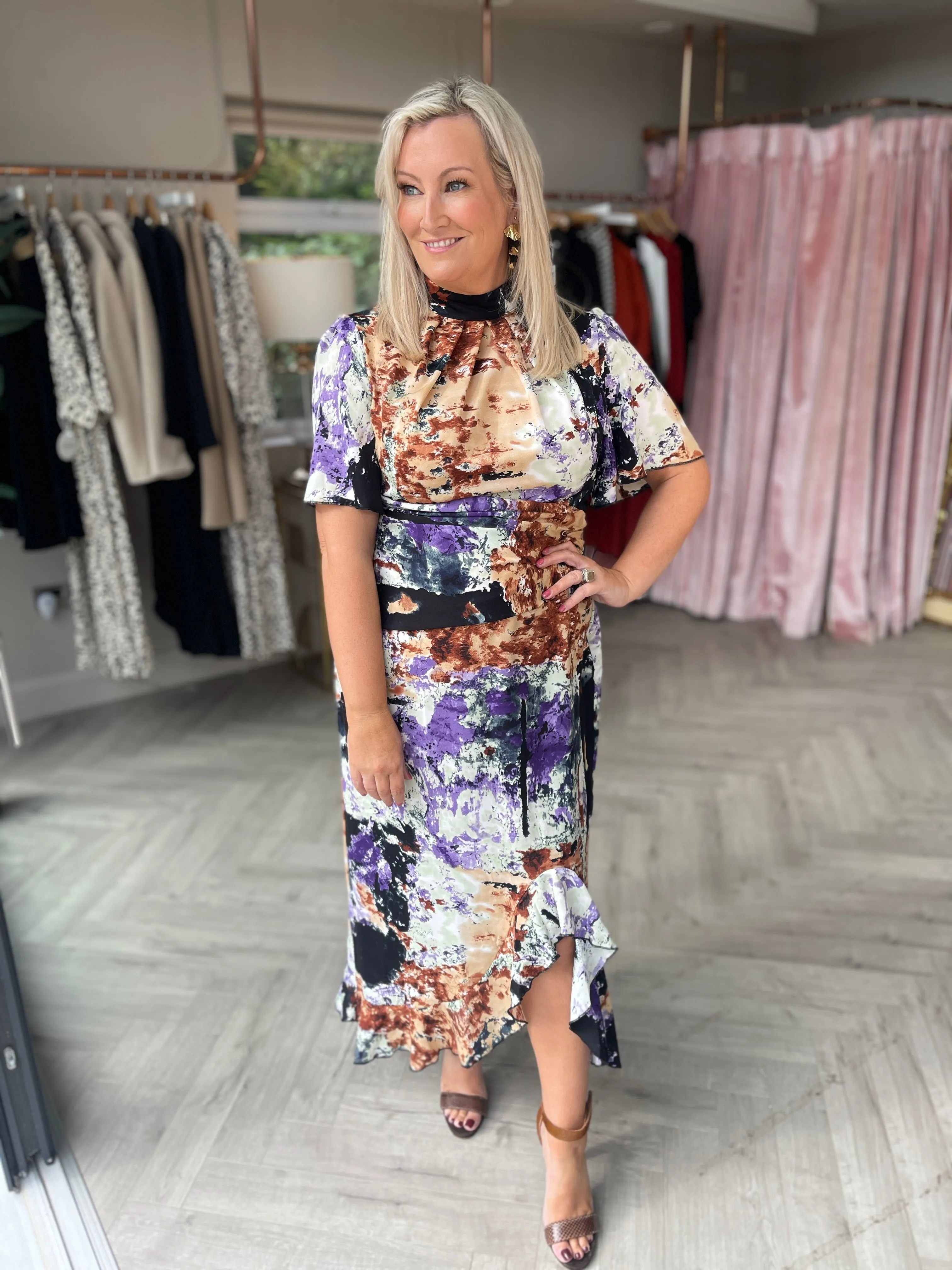 Poesy Midi Dress