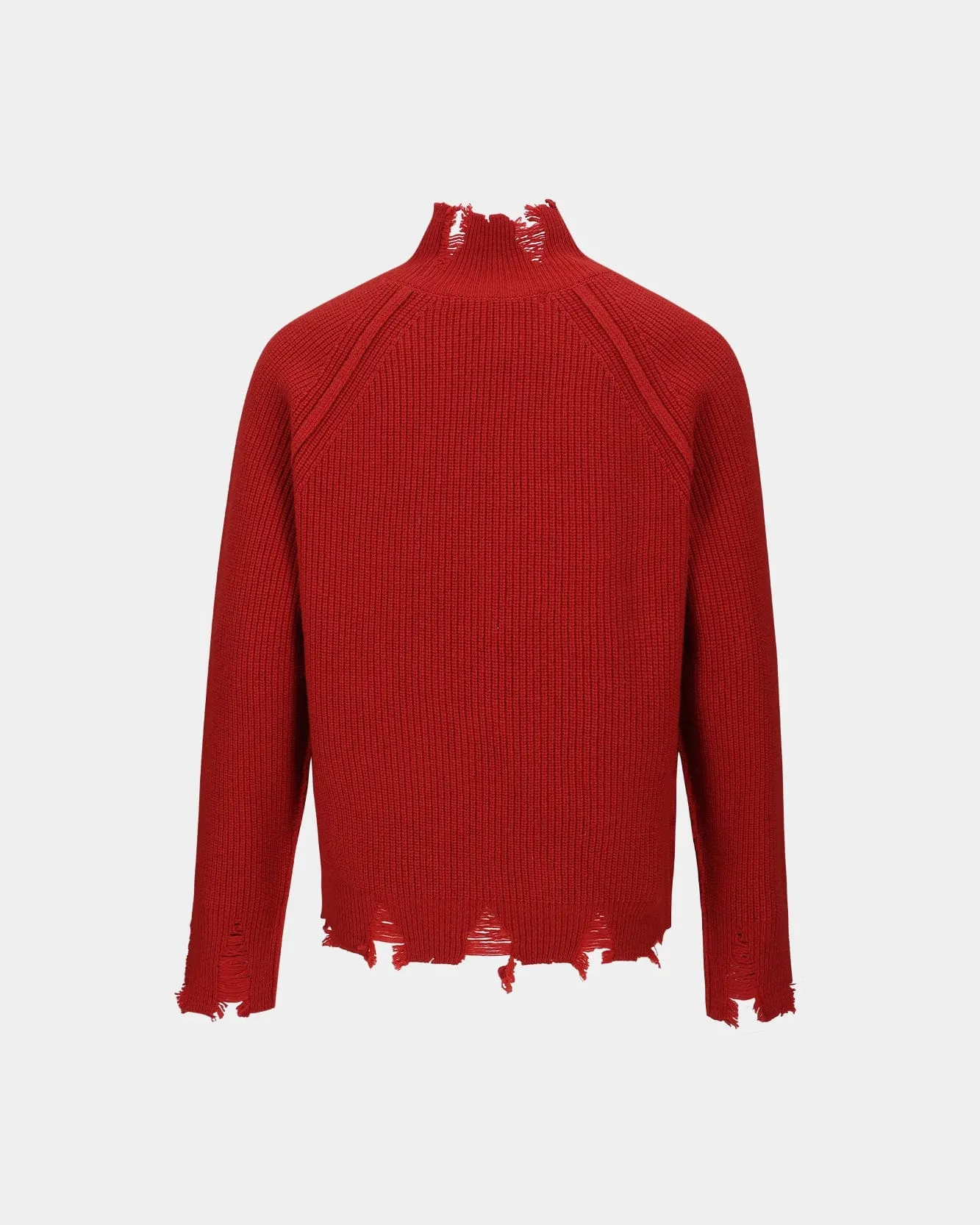 ROGHEN TURTLE NECK SWEATER atb1157m(SCARLET)