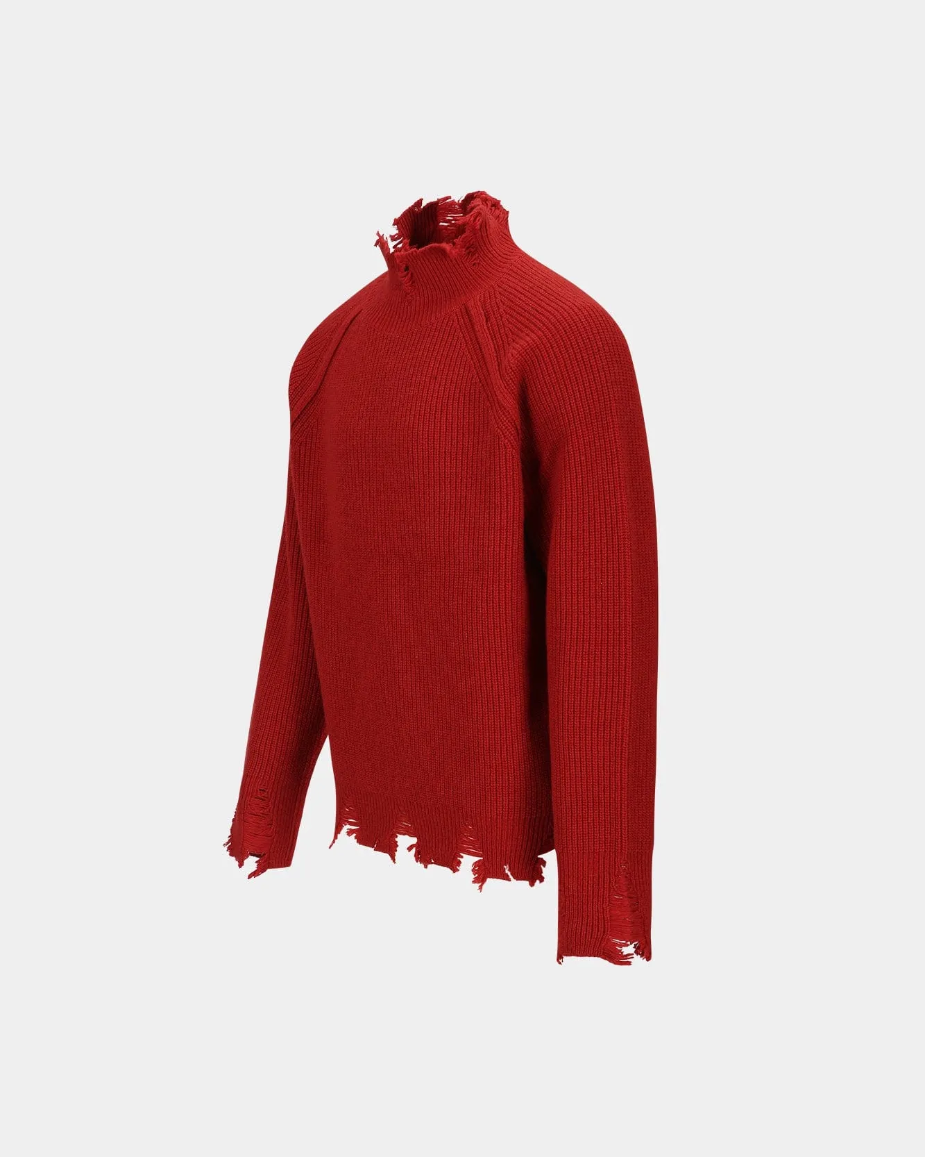ROGHEN TURTLE NECK SWEATER atb1157m(SCARLET)