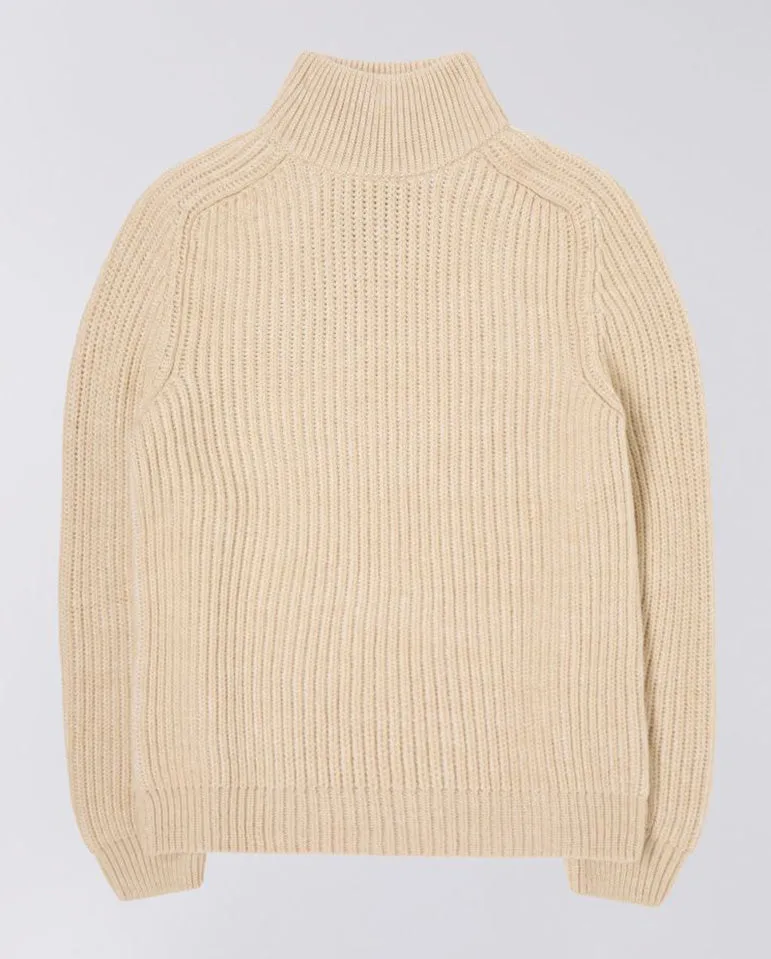 Roni High Sweater BEIGE