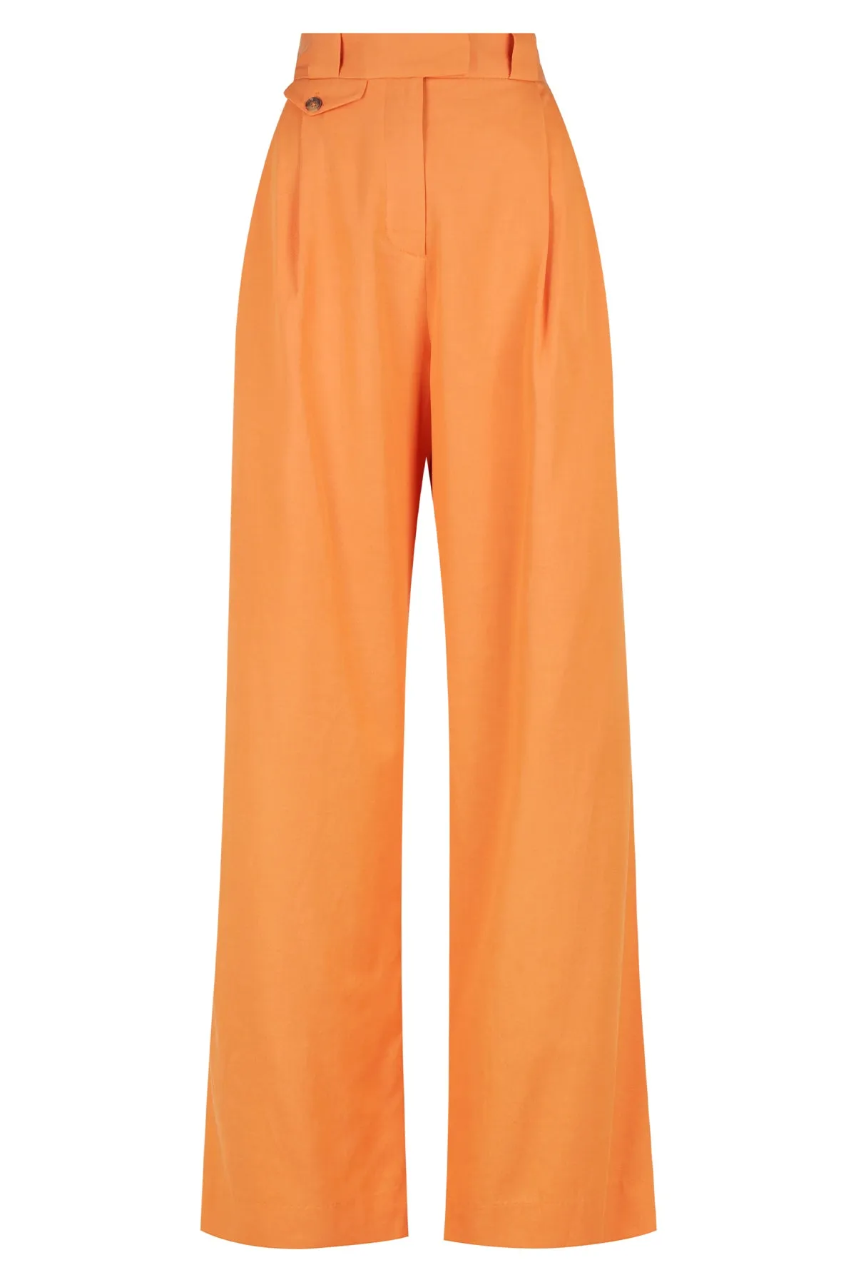 Shona Joy Sara Tailored Wide Leg Pant in Mango