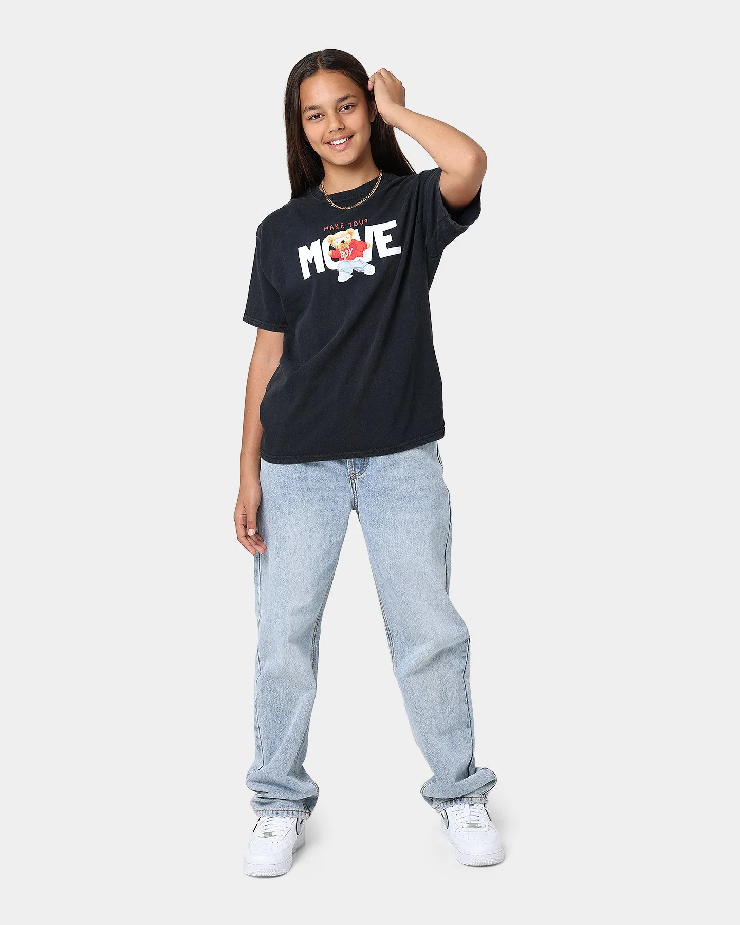 Shortie Kids' Make Your Move T-Shirt Black