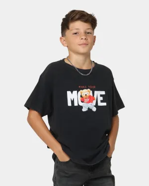 Shortie Kids' Make Your Move T-Shirt Black