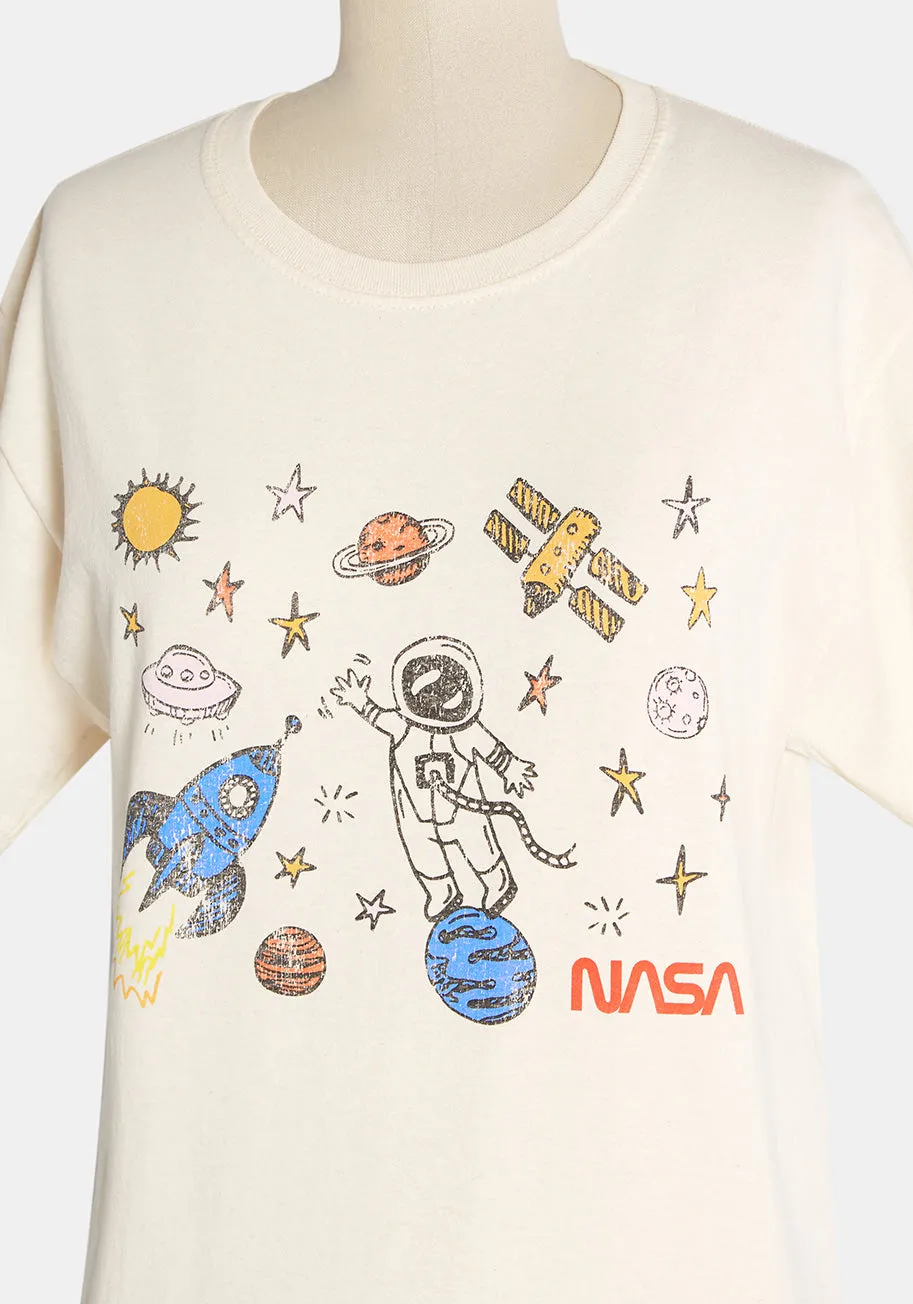 Sketching About Space Graphic Tee