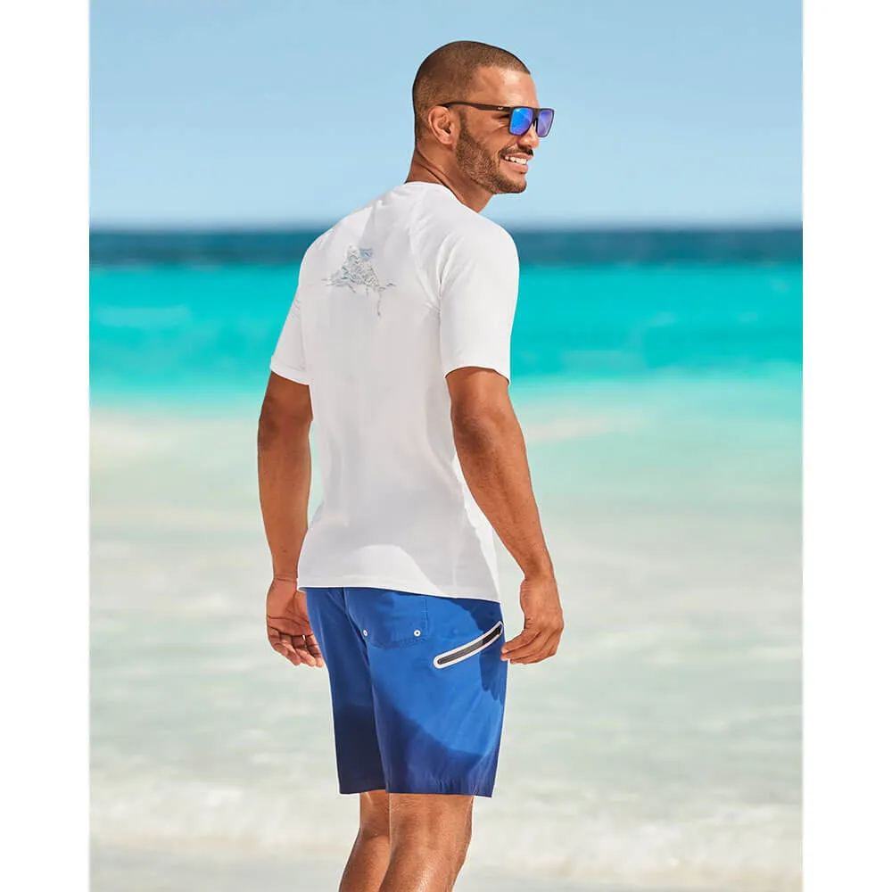 Tommy Bahama Chill Time Surf Crew T-Shirt - White