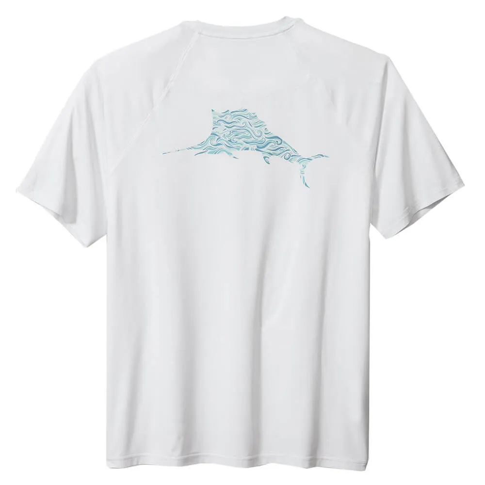 Tommy Bahama Chill Time Surf Crew T-Shirt - White