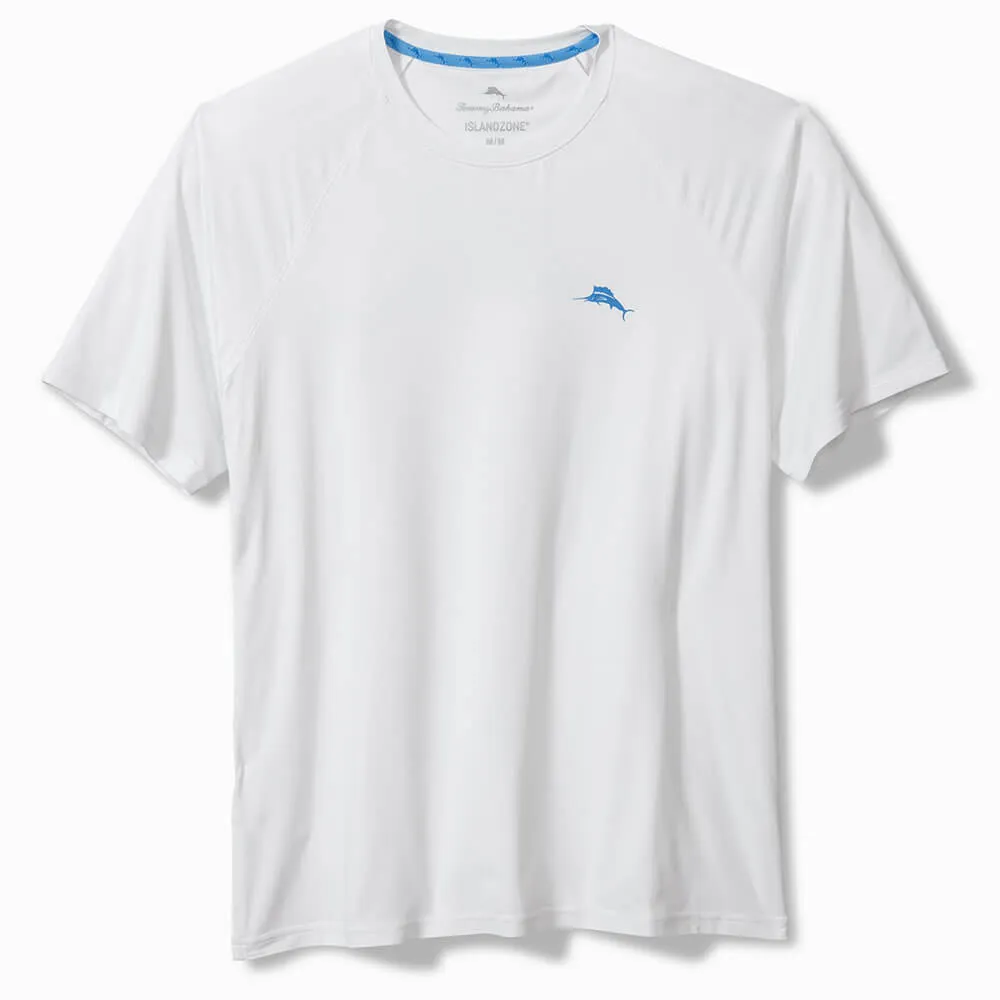 Tommy Bahama Chill Time Surf Crew T-Shirt - White