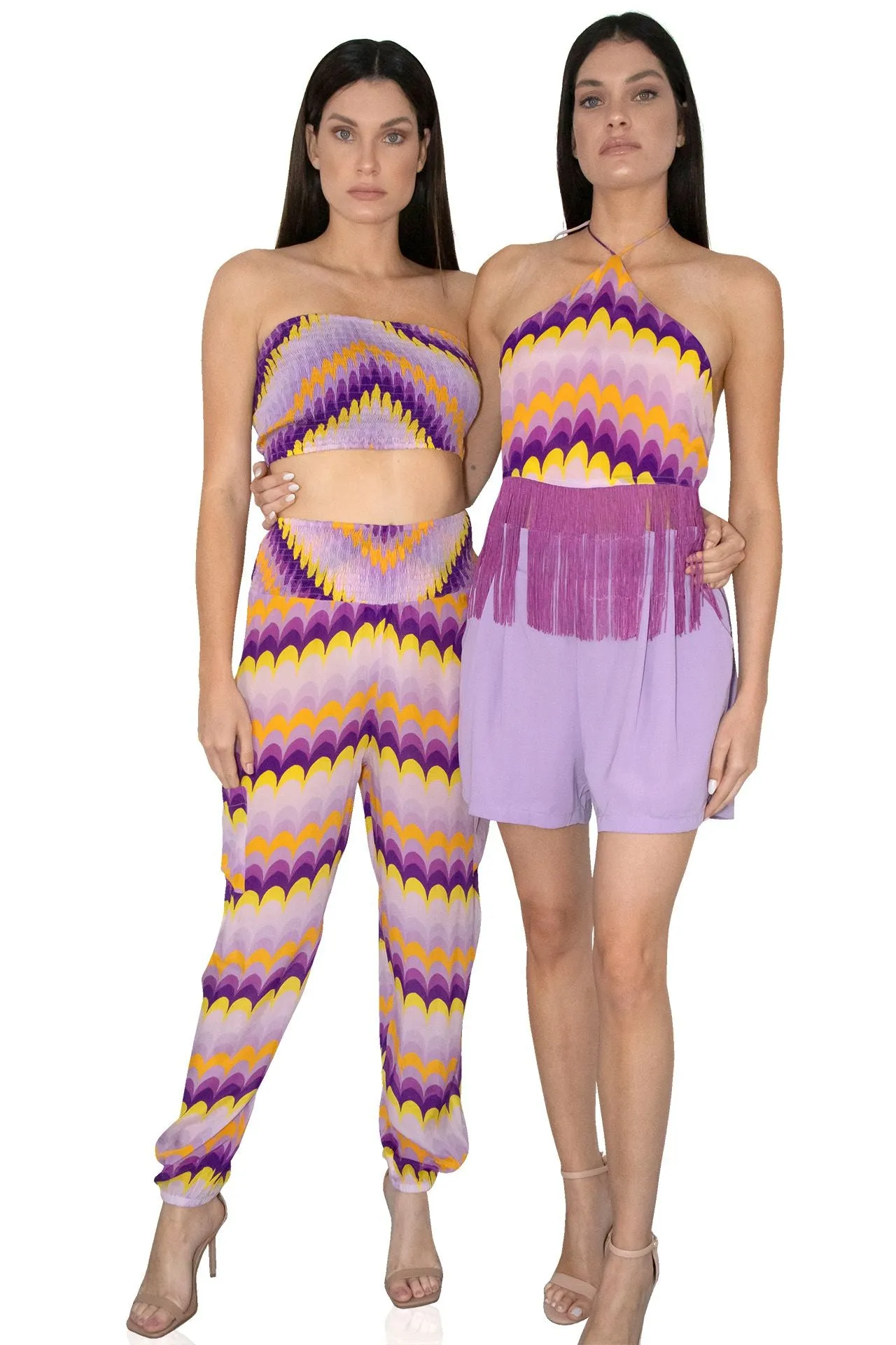 Women Pant in Purple