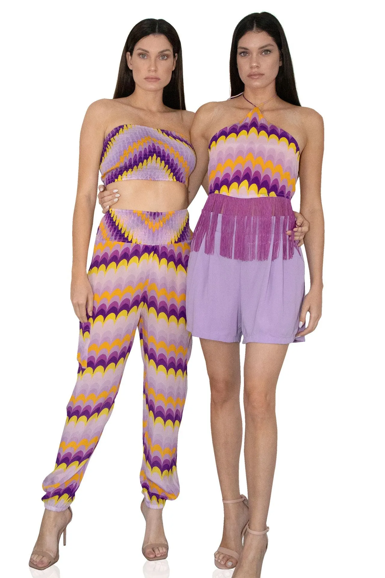 Women Pant in Purple