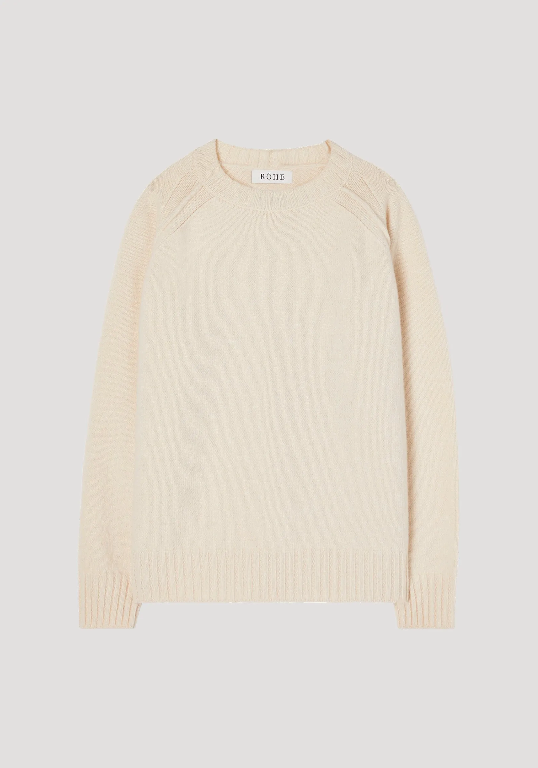 Wool cashmere sweater | off-white